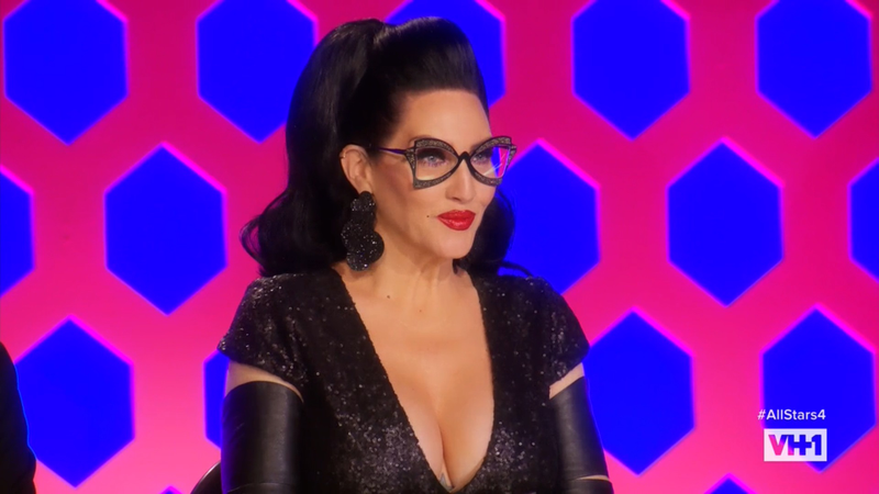 Michelle Visage, serving up Catwoman